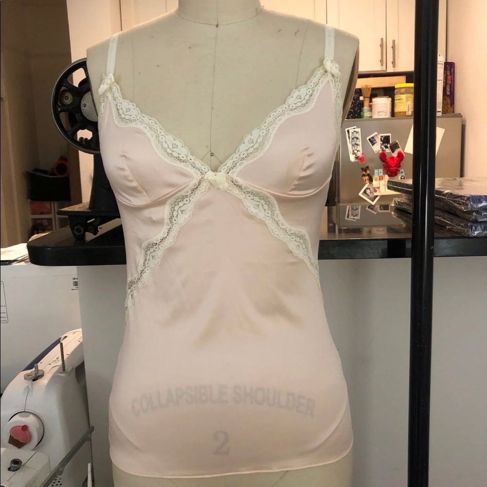 Dolce & Gabbana Pink Lingerie Cami